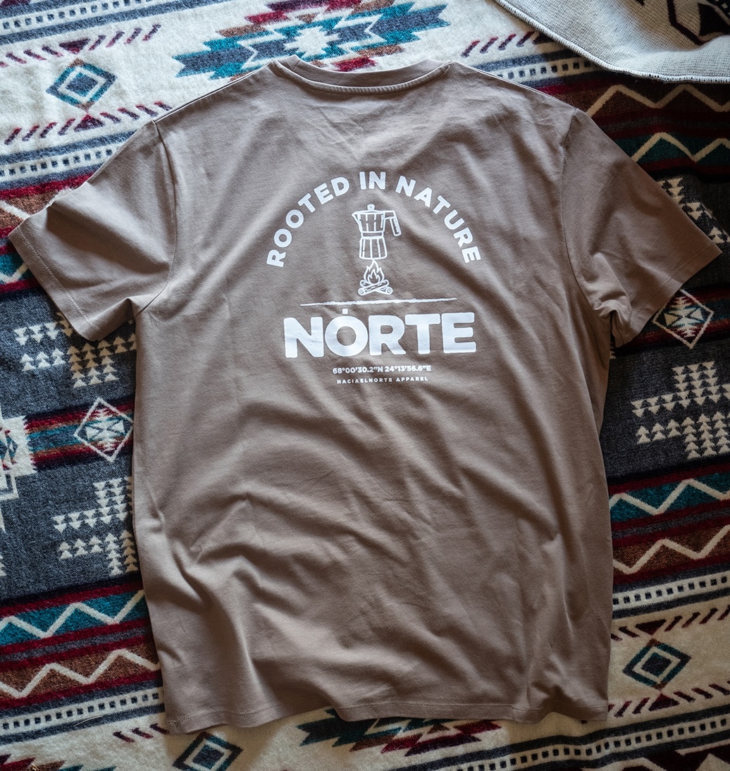 Camiseta NORTE Verde - Imagen 2